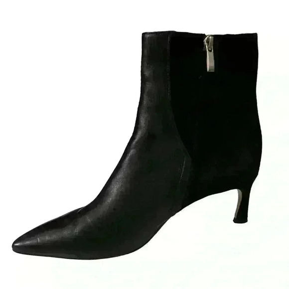 27 EDIT Naturalizer Florentine Bootie in Black Leather NEW with flaw - Picture 3 of 10